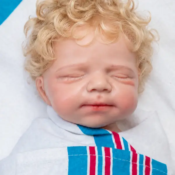 Little Dreamer Girl baby girl full body silicone reborn doll Australia, realistic weighted silicone reborn baby, headshot dummy image