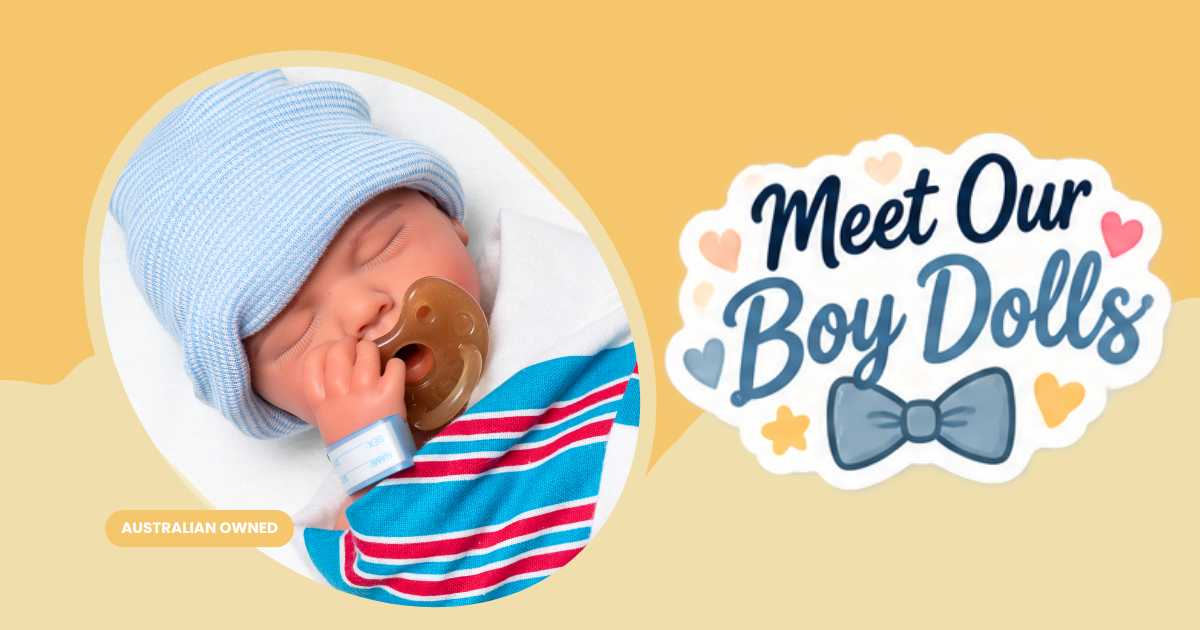 Boy Silicone Reborn Dolls from The Nurtura Co