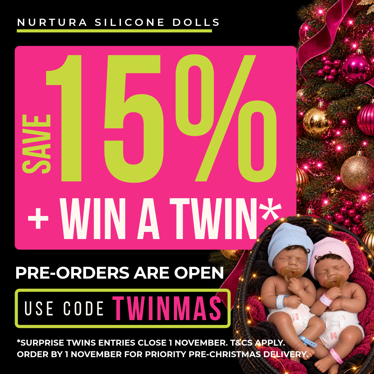 Winner Twin silicone doll